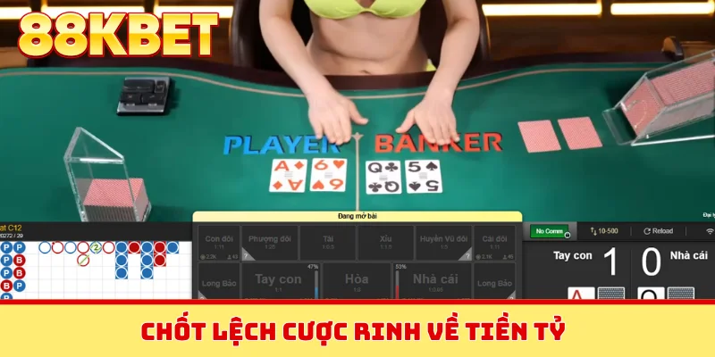 Chốt lệch cược rinh về tiền tỷ