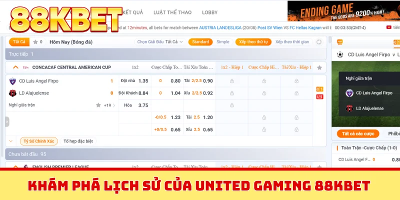 Khám phá lịch sử của United Gaming 88KBET